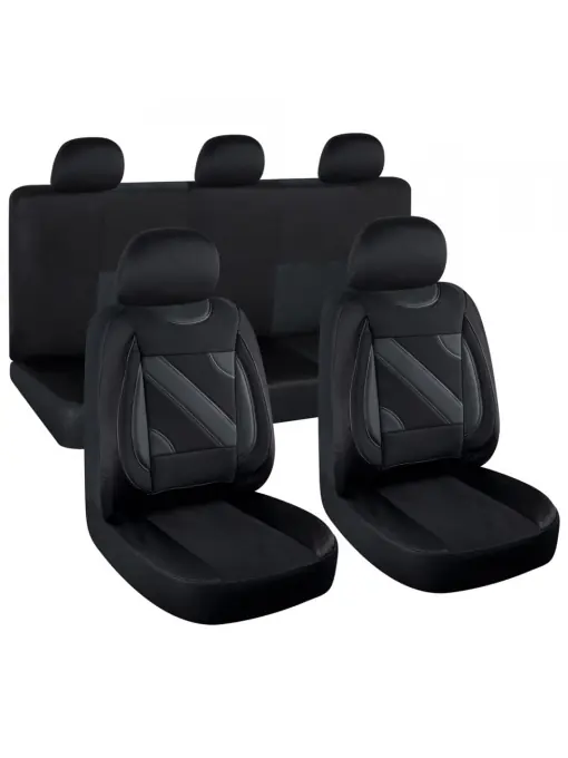SET HUSE SCAUN NERO NEGRU Promoție