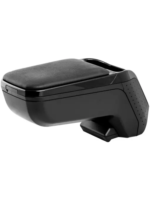 Ofertă limitată Cotiera ARMSTER 2 RATI pentru SKODA FABIA II 2007-2014, din piele vegana nergu+ kitul de instalare complet