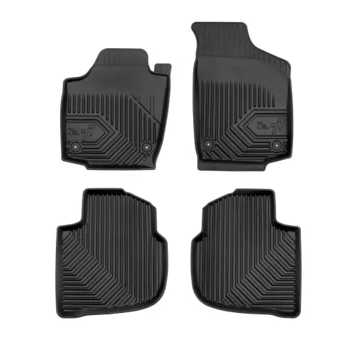 Ofertă limitată Covorase auto tip tavita Skoda Rapid fabricatie 10.2012 - 03.2019, caroserie hatchback