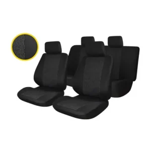 Retur ușor SET HUSE SCAUN TRAFFIC - NEGRU 007