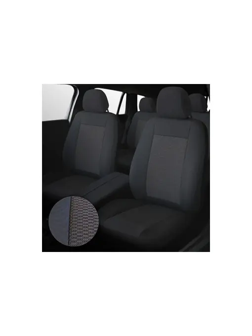 Disponibil imediat Set Huse Scaun Lux Negru Umb1