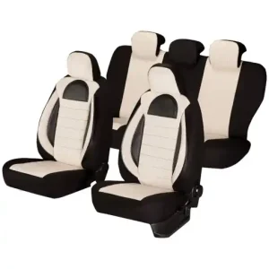 Cumpărături sigure Set huse scaun Racing Bej - Umbrella