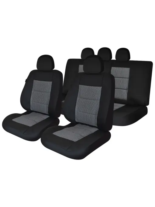 Cumpărături sigure Set huse scaun Premium Lux Negru Umb1 - Umbrella
