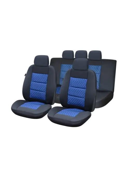 Set Huse Scaun Premium Lux - Albastru Popular