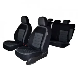 Bestseller Huse scaun dedicate pentru Volkswagen Passat B6 Variant 2005-2010 (bancheta fractionata) cu tetiere spate in forma de L