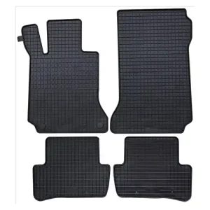 Ieftin Set 4 covorase auto din cauciuc PETEX, negru, compatibil cu Mercedes C-Klasse (W204) 03/2007-02/2014, E-Klasse Coupe/Cabrio 05/2009-03/2017 (C207),