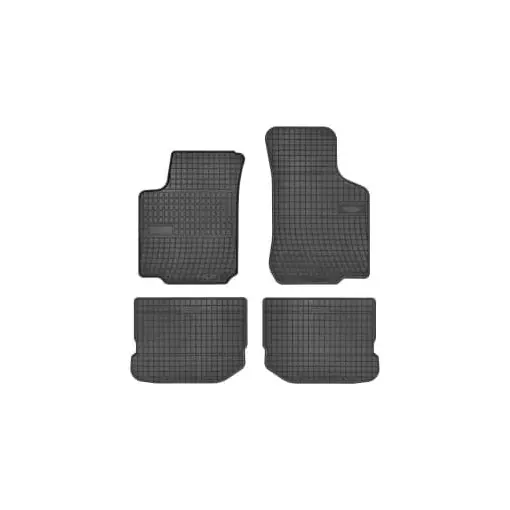 Set 4 covorase MAMMOOTH, Cauciuc, pentru SEAT LEON, TOLEDO II, SKODA OCTAVIA I, VW BORA, GOLF IV, NEW BEETLE, LIFTBACK/SALOON, 1996-2013, Negru Plată sigură