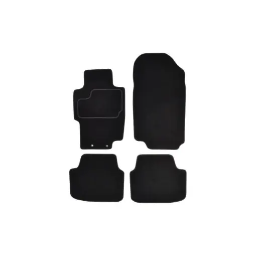 Set 4 covorase auto MAMMOOTH, Velur, pentru HONDA ACCORD VII 2002+ SALOON, Negru Livrare gratuită