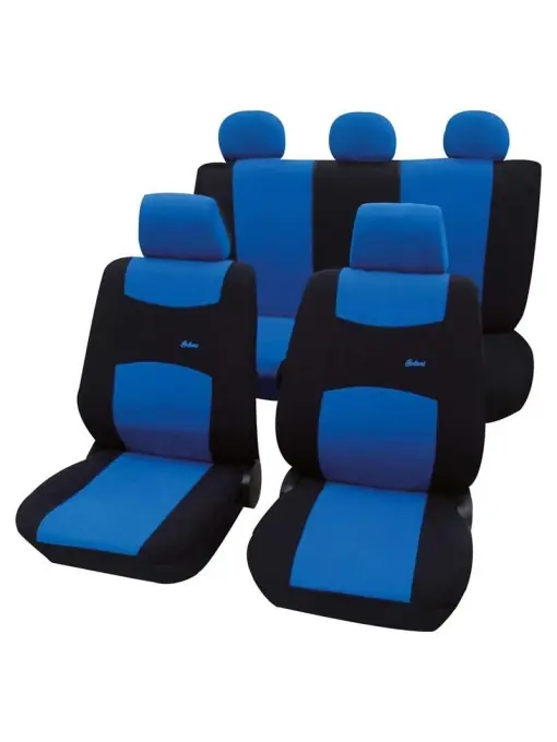 Set 11 huse auto Petex, Colori, culoare albastru/negru Retur gratuit