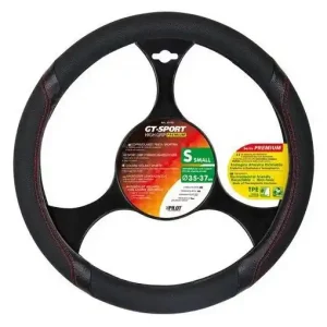 Cumpărături sigure Husa volan GT-SPORT, marimea M, 37-39 cm, negru, Lampa