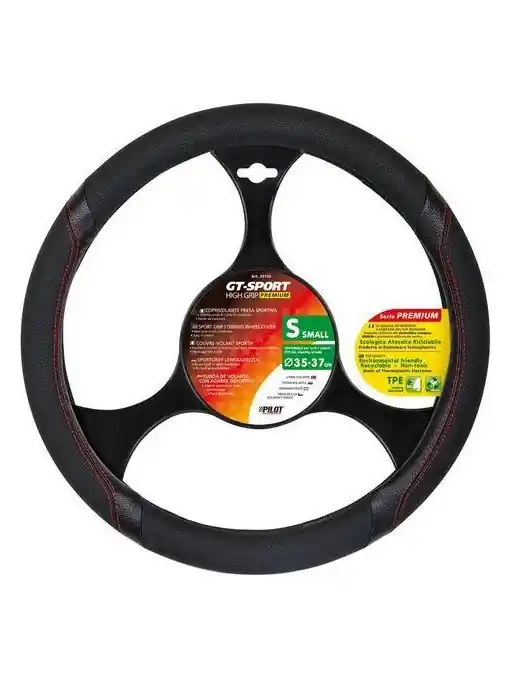 Cumpărături sigure Husa volan GT-SPORT, marimea M, 37-39 cm, negru, Lampa