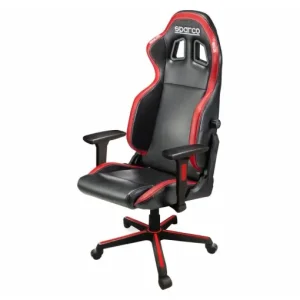 Noutate Scaun de gaming/de birou din seria Icon Sparco - Negru/Roșu