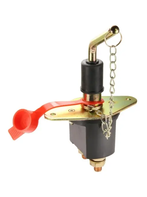 Super ofertă Intrerupator "Contact General" dimensiune MARE pentru Camioane, 12V - 24V, cu cheie metalica