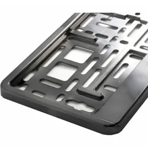 Suport numar inmatriculare din plastic, calitate Premium, culoare GRAFIT Ultima șansă
