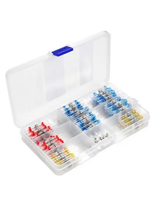 Expediere rapidă Set 120 tuburi contractabile, premium, transparente