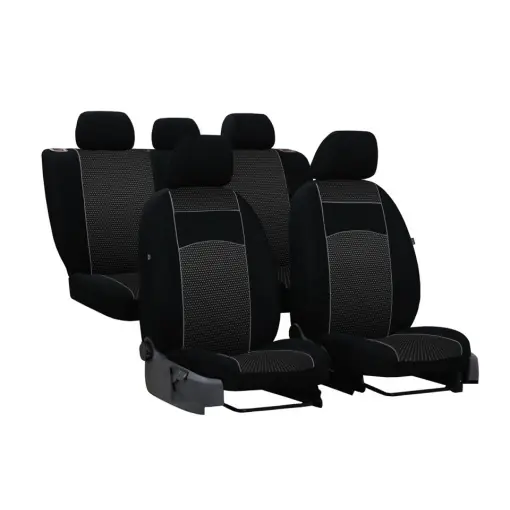 Retur gratuit Huse auto Ford Focus III, caroserie Sedan, fabricatie 03.2011 - 08.2018, cu cotiera