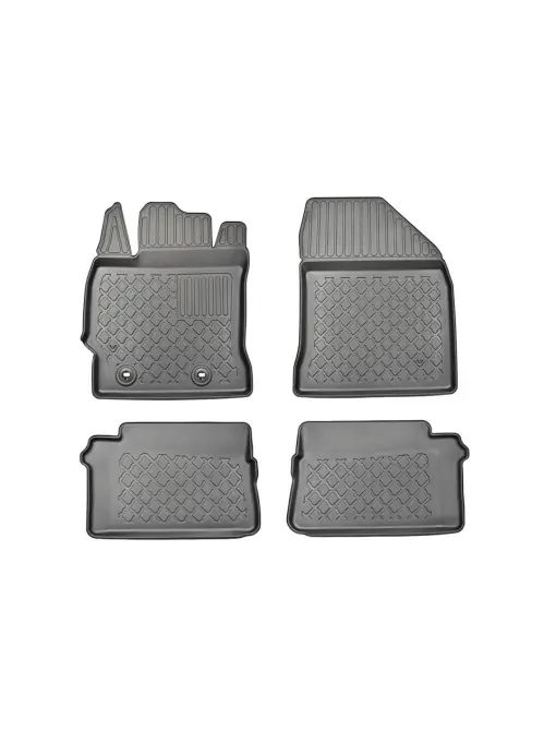 Noutate Covorase tip tavita Toyota Auris II, caroserie Hatchback, fabricatie 01.2013 - 12.2018