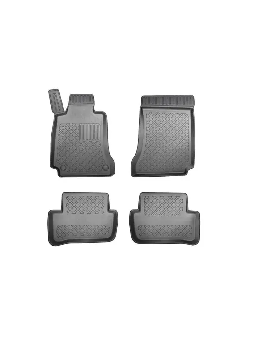 Disponibil imediat Covorase auto tip tavita Mercedes Clasa C W204 fabricatie 2007 - 2014