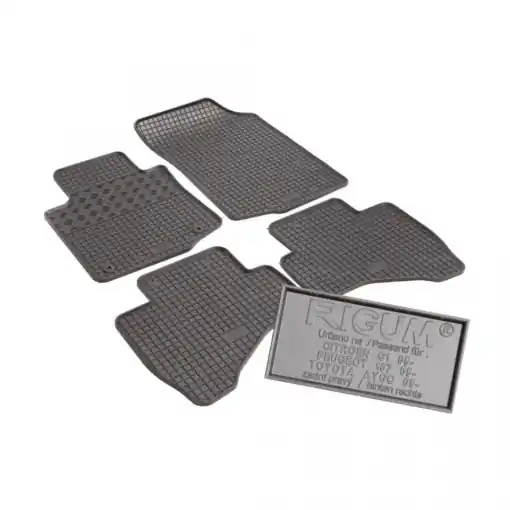 Plată securizată Covorase auto Peugeot 107, caroserie Hatchback, fabricatie 2005 - 06.2014