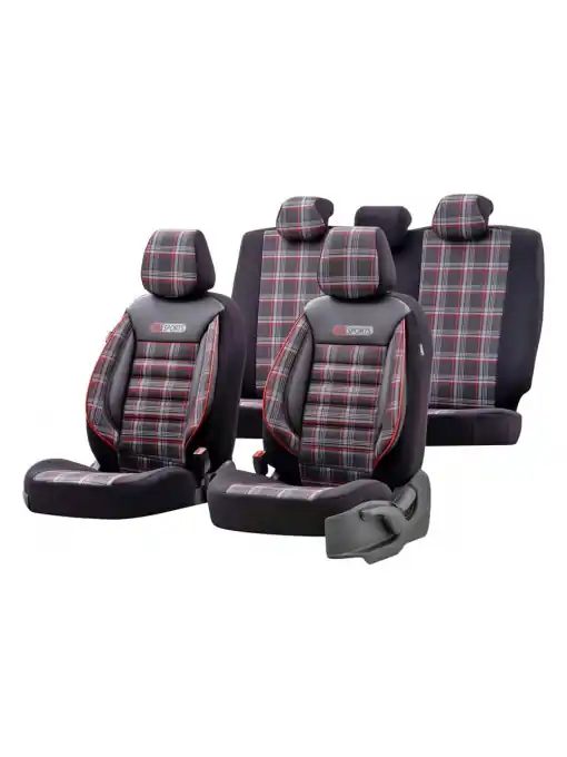 Set huse scaun auto PREMIUM, Universale,OTOM GTI SPORT 801 Ofertă