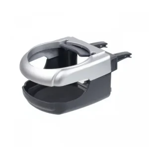 Cel mai vândut Suport auto universal pentru pahare, montaj in grila de ventilatie, culoare argintiu, DH-04