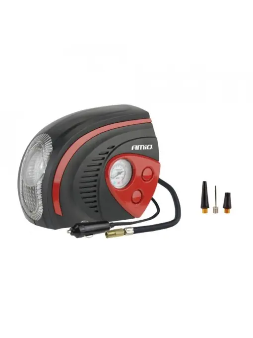 Compresor aer 12V, 7bar, lanterna LED - Amio Mai ieftin