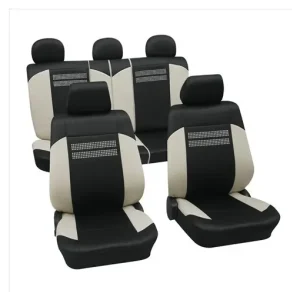 Noutate Huse auto Fashion Petex, culoare bej/negru