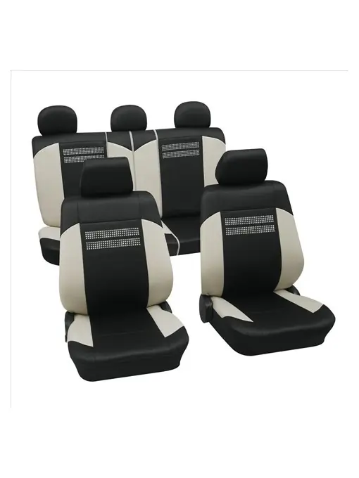 Noutate Huse auto Fashion Petex, culoare bej/negru