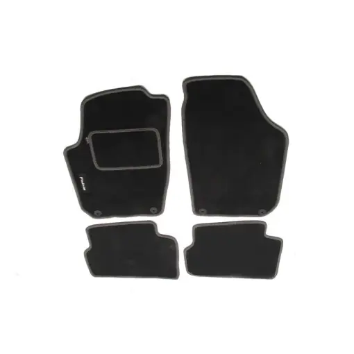 Reduceri Set 4 covorase auto Skoda Fabia material textil gri inchis MAMMOOTH