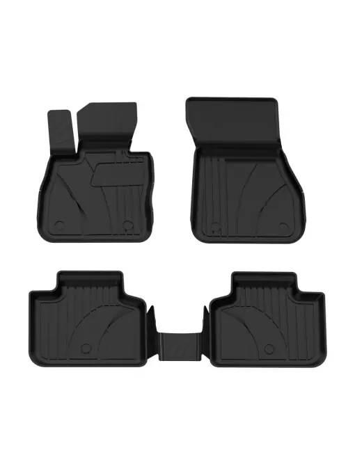 Retur gratuit Covorașe auto 4.5D Elegant Sahler pentru BMW X1 2015+ și BMW X2 2018+ – TPE SEBS premium, tip tavă, antiderapante