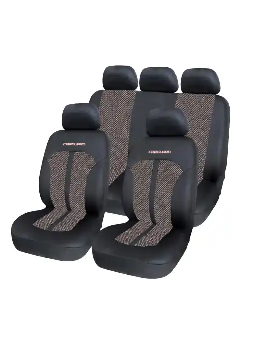 Huse universale premium pentru scaune auto bej+negru - CARGUARD Livrare rapidă