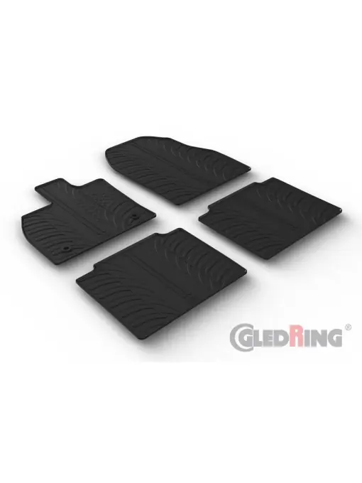 Popular Set 4 covorase cauciuc TOYOTA BZ4X SUV 04.2022-> elect. /SUBARU Sol