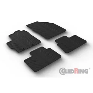Set 4 covorase cauciuc TOYOTA AYGO X HB 03.2022 (5door)/rubber Transport gratuit