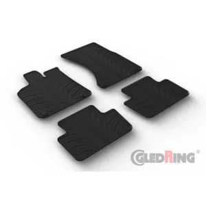 Set 4 covorase cauciuc dedicate Porsche Macan SUV 10.2014-> / rubber mat Retur ușor