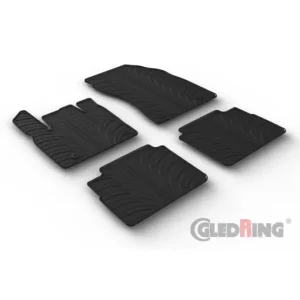 Set 4 covorase cauciuc dedicate NISSAN X-TRAIL HYBRID SUV (ePower) 08.20 Livrare rapidă