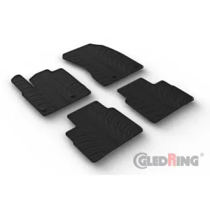 Plată sigură Set 4 covorase cauciuc dedicate NISSAN X-Trail petrol/mhev 21- (Rogue 20-)/n
