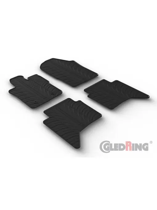 Reduceri Set 4 covorase cauciuc dedicate FORD RAPTOR (Pet.& autom)/VW AMAROK DOUBLE