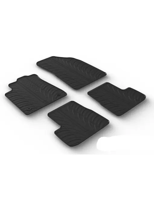Set 4 covorase cauciuc dedicate CITROEN C3 HB 2024-> Plată securizată