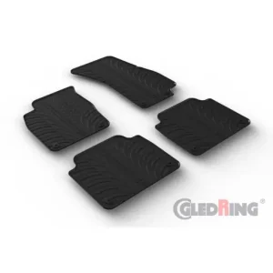 Bestseller Set 4 covorase cauciuc dedicate AUDI A8 11.2017-> sedan, automatic./rubb