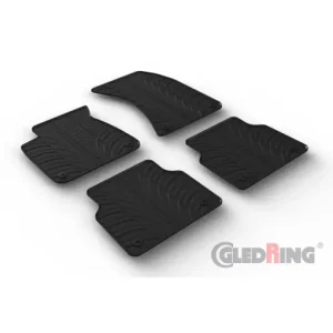 Set 4 covorase cauciuc dedicate AUDI A8 2009-2017 lim., autom./rubber ma Preferatul clienților