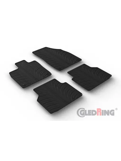 Set 4 covorase cauciuc dedicate AUDI Q4 electric 07.2021->/rubber mats Retur gratuit
