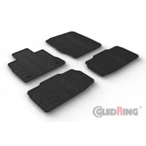Set 4 covorase cauciuc dedicate FORD EXPLORER (VI. gen., autom.)SUV/PHEV Calitate înaltă
