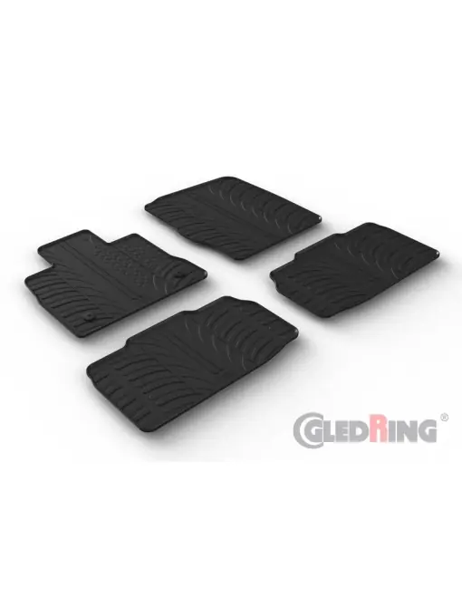 Set 4 covorase cauciuc dedicate FORD EXPLORER (VI. gen., autom.)SUV/PHEV Calitate înaltă