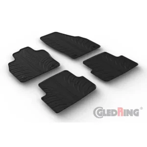 Set 4 covorase cauciuc dedicate VW Taigo SUV 07.2021->/rubber mats Ultima șansă