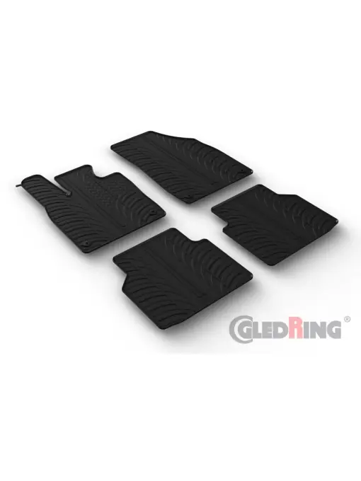 Premium Set 4 covorase cauciuc dedicate VW ID.4 SUV 2021->/ID.5 2021->/rubber ma