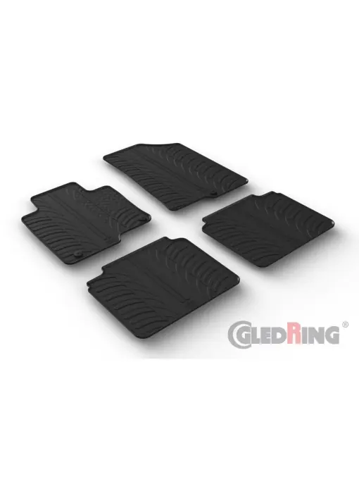 Set 4 covorase cauciuc dedicate KIA Optima SW/sedan + PHEV 05.2017-> Retur gratuit