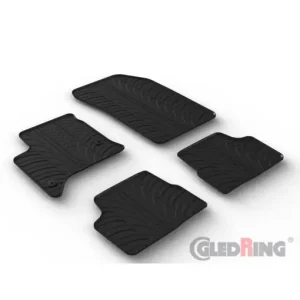 Set 4 covorase cauciuc dedicate FIAT 600 Hybrid HB 2024->/ rubber mats Cel mai bun preț