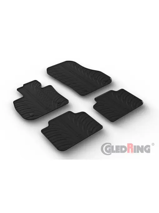 Set 4 covorase cauciuc dedicate BMW X1 SUV 06.2022->(automatic)/rubber m Ofertă specială