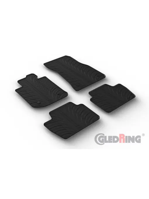 Reducere de preț Set 4 covorase cauciuc dedicate BMW Ser.4 Coupe G22 (2door) 06.2020->/ru