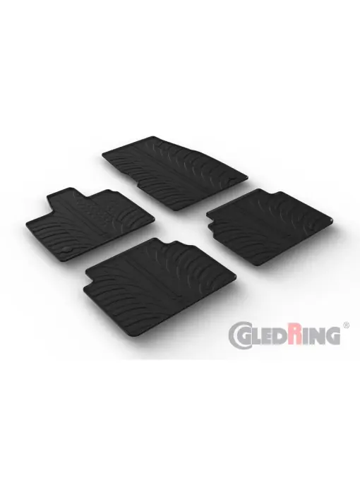Livrare expres Set 4 covorase cauciuc dedicate BMW i3 HB 09.2013->/rubber mats
